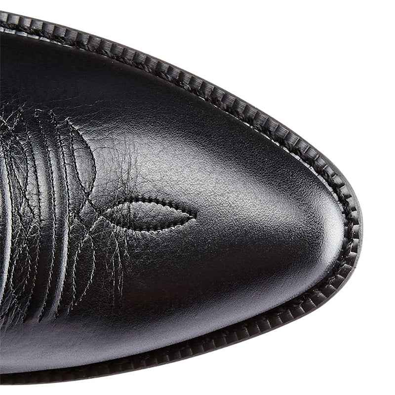 Damen Cowboystiefel im Western-Stil | Klassische Westernboots mit stabilem Absatz, hohem Schaft und dezenten Ziernähten