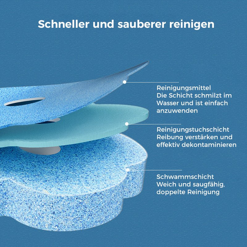 Antibakterielle Einweg-Toilettenbürste | Hygienische Reinigung &amp; Frischer Duft | Einfache Anwendung für sauberes Badezimmer