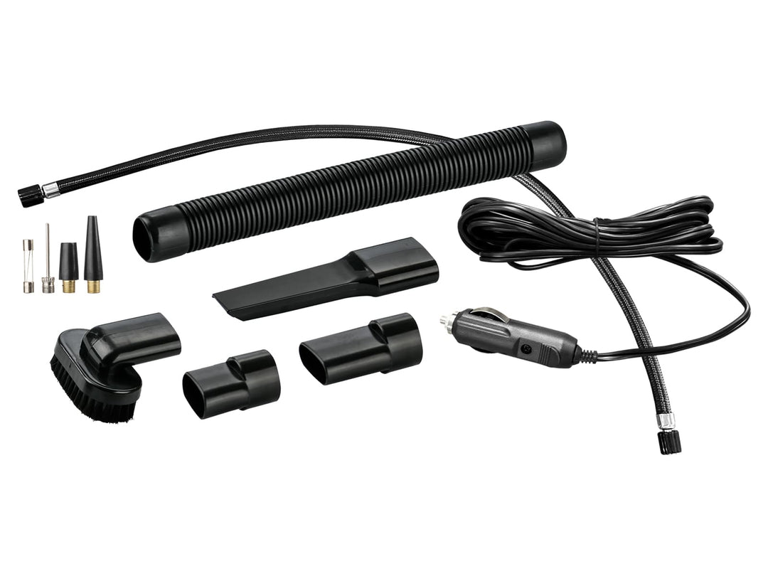Auto-Handstaubsauger mit Luftkompressor | 4-in-1 Staubsauger mit 12V &amp; HEPA-Filter