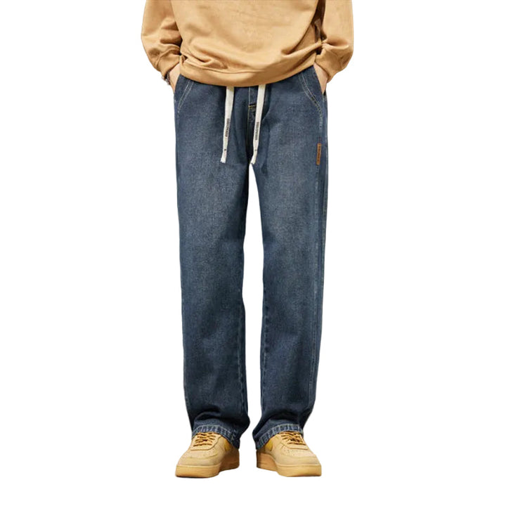 Herren Straight Jeans | Locker geschnittene Jeans mit geradem Bein