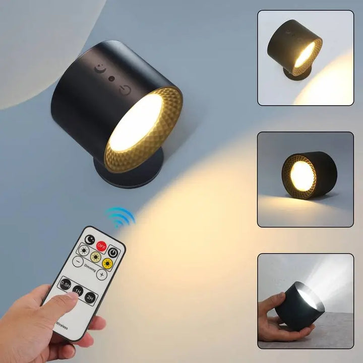GlühendesWunder™ Lampada LED wireless 360° | Luce ambientale e controllo touch | Ricaricabile e design moderno