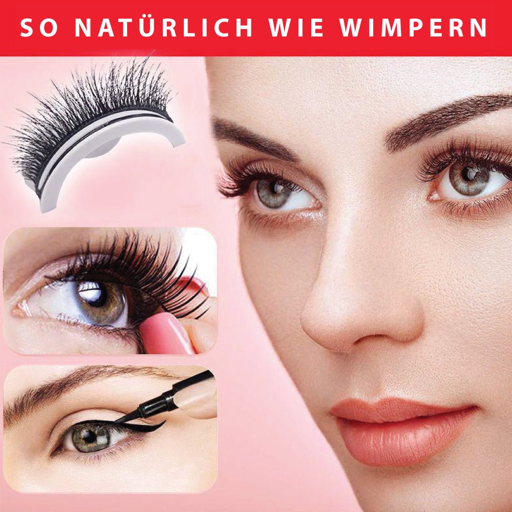 LashLicious - Wiederverwendbare selbstklebende Wimpern - [1+2 GRATIS!]