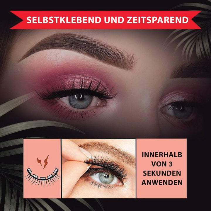 LashLicious - Wiederverwendbare selbstklebende Wimpern - [1+2 GRATIS!]