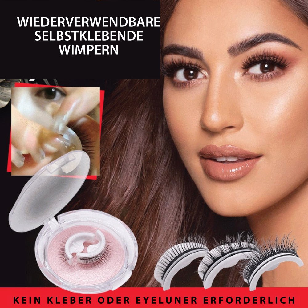 LashLicious - Wiederverwendbare selbstklebende Wimpern - [1+2 GRATIS!]