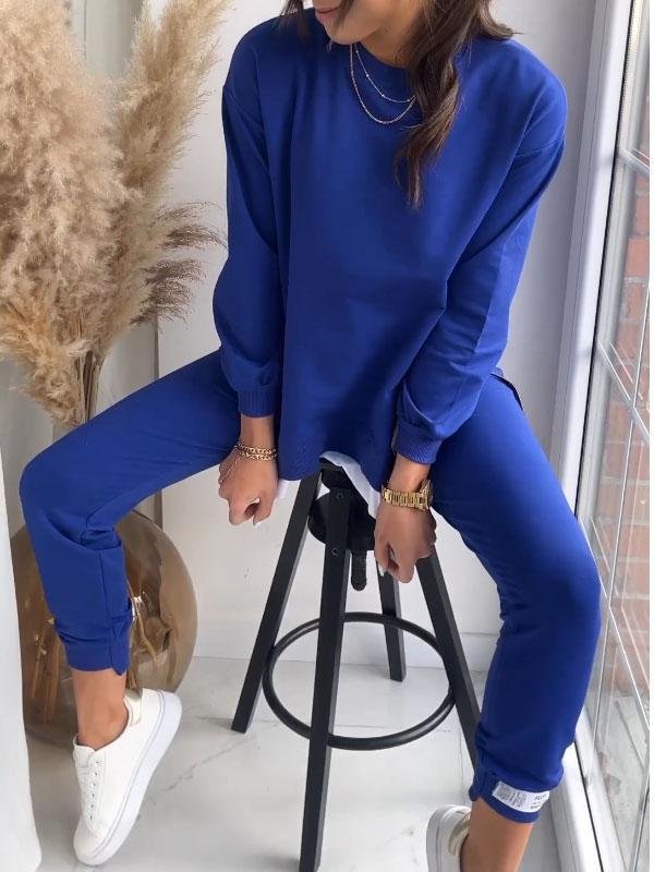 Hilda | Bequemer Alltagsschick Damen Sweatshirt und Hose Set