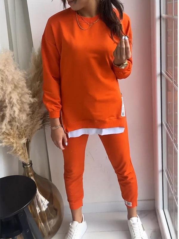 Hilda | Bequemer Alltagsschick Damen Sweatshirt und Hose Set