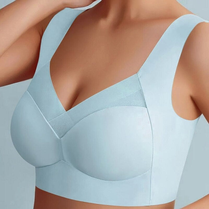 Soutien-gorge confortable sans armatures | Sans coutures et respirant | Maintien 360°, doux et extensible, idéal pour le quotidien, le sommeil et le sport (lot 1+2)