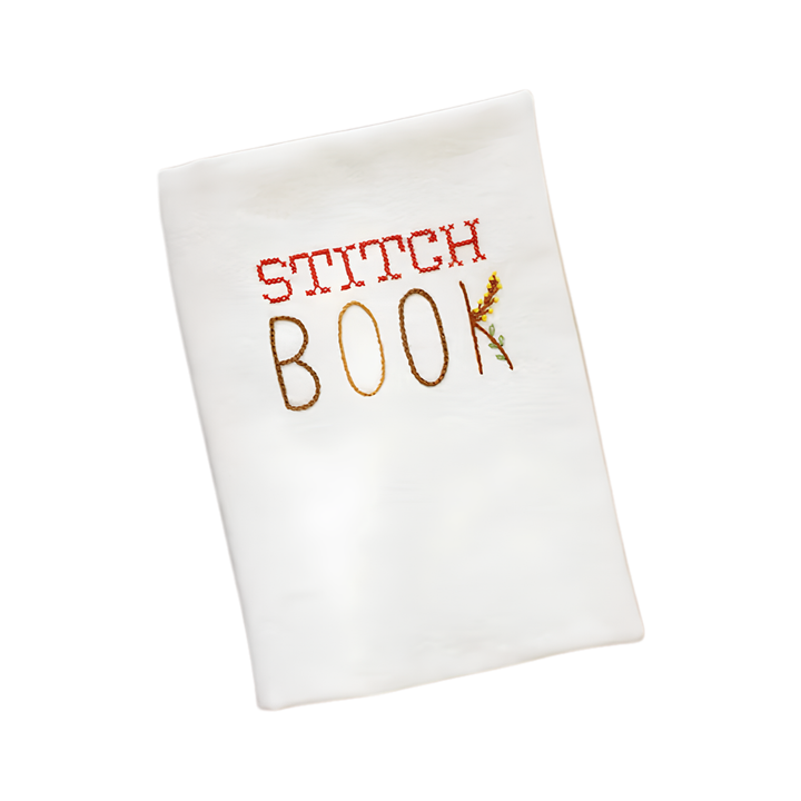 DIY Stickbuch mit 86 Stickstichen | Übungsbuch mit Stoffseiten zum Lernen &amp; Üben | Für Anfänger &amp; Fortgeschrittene