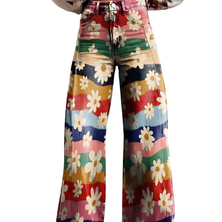 Pantalon élégant Tilly™ avec motif floral
