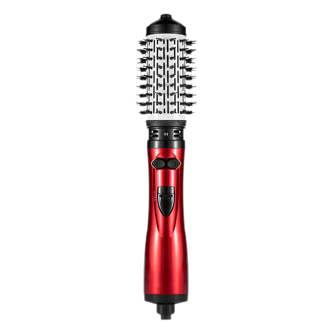 Brosse soufflante rotative GlattTrocken™ | 2 embouts (grand/petit) | 3 niveaux de température | Rotation 360°, soin ionique