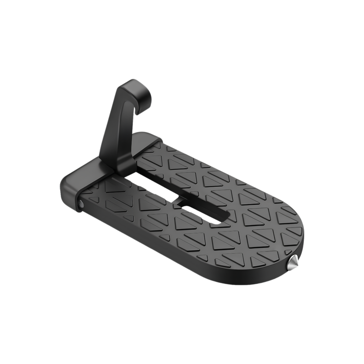 Auto-Türtritt bis 250 kg – StepMaster Pro für Dachgepäck &amp; Reinigung | Anti-Rutsch, faltbar | passt an U-Türschloss, mit Glasbrecher