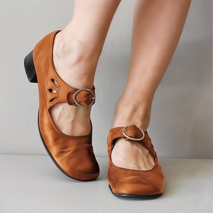 Damen Ledersandalen | Komfort-Fußbett, weiches Leder und rutschfeste Sohle für den Sommer