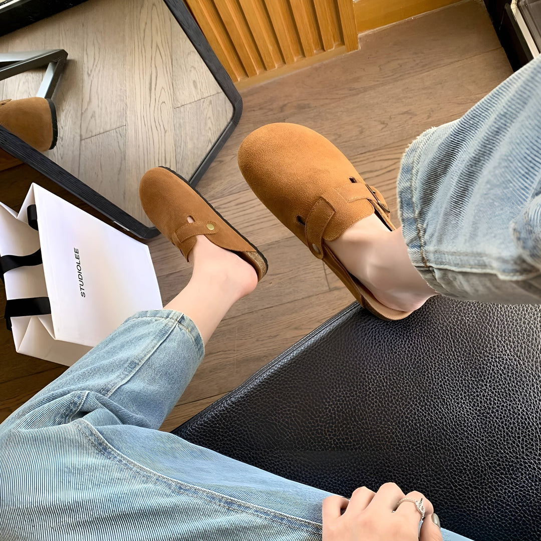 Chaussons pour femmes avec soutien orthopédique - Style et confort