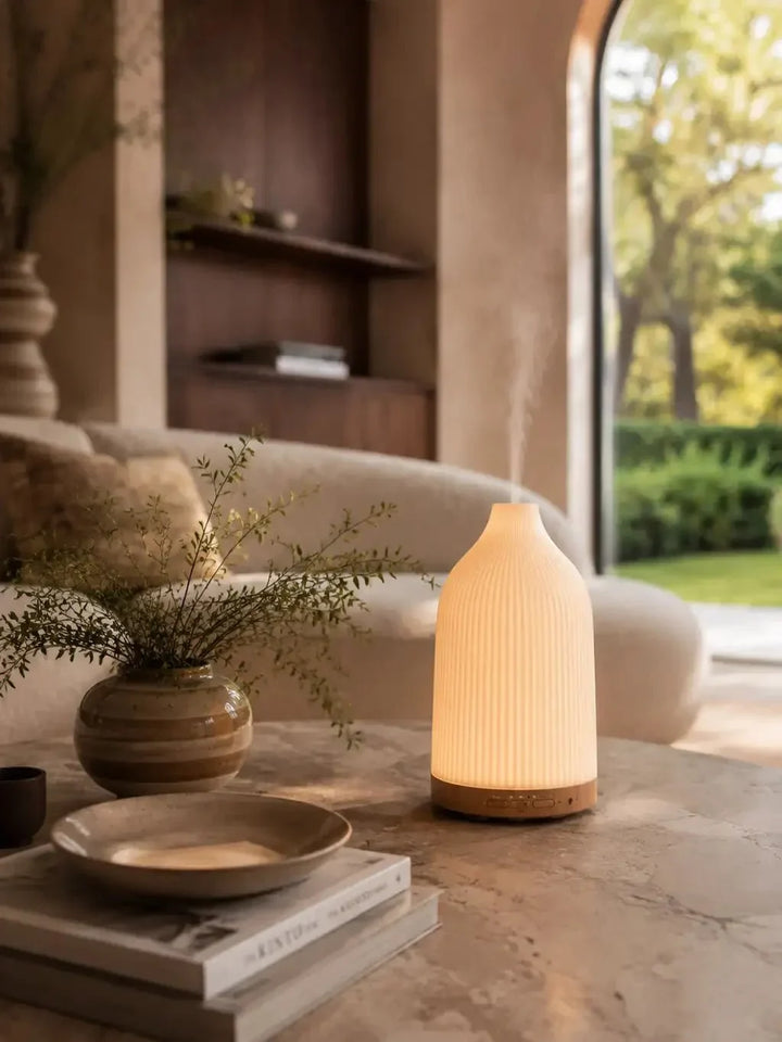 Aroma Diffuser | Ultraschall-Diffuser mit 100 ml Wassertank und Ambientelicht