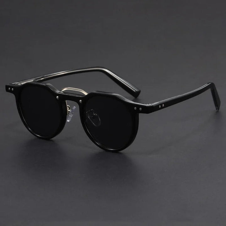 Retro Sonnenbrille mit markantem Rahmen | UV-Schutz für Alltag &amp; Urlaub | Leicht &amp; bequem, unisex | Vintage-Look für jedes Outfit