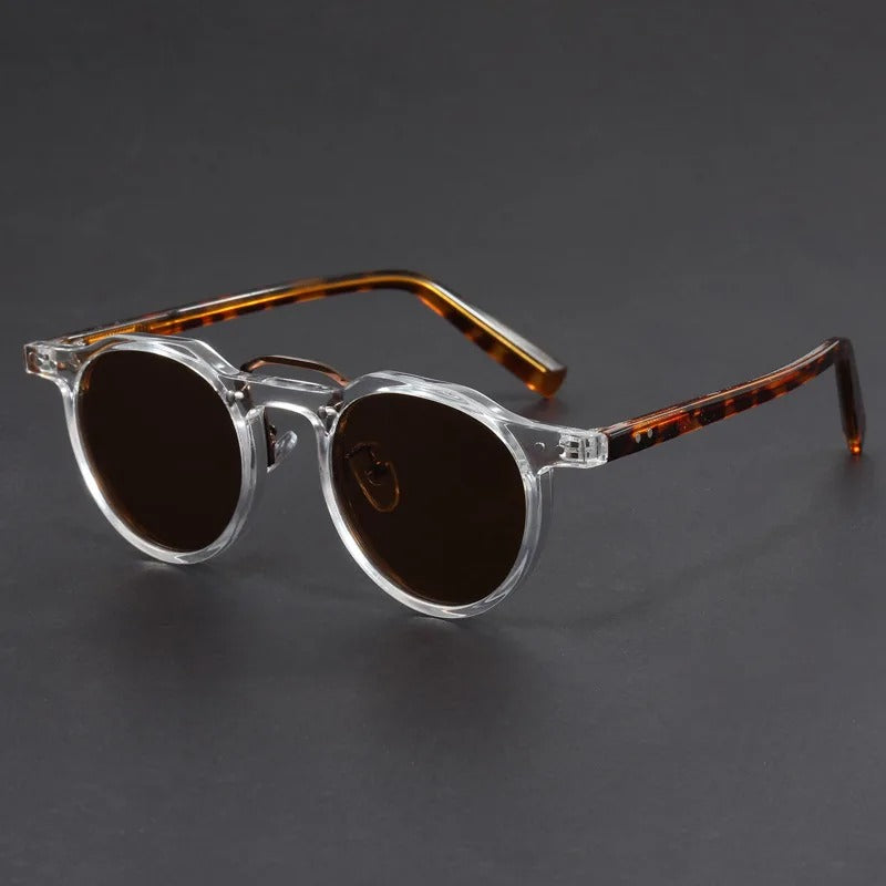 Retro Sonnenbrille mit markantem Rahmen | UV-Schutz für Alltag &amp; Urlaub | Leicht &amp; bequem, unisex | Vintage-Look für jedes Outfit