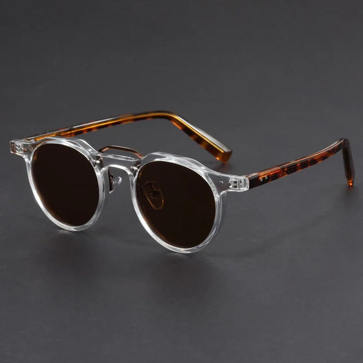 Retro Sonnenbrille mit markantem Rahmen | UV-Schutz für Alltag &amp; Urlaub | Leicht &amp; bequem, unisex | Vintage-Look für jedes Outfit