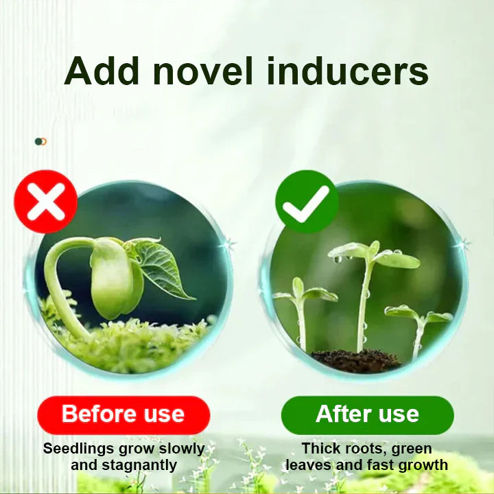 Natural plant growth booster | Enzymes &amp; plant extracts for roots &amp; foliage | For houseplants, vegetables &amp; flowers