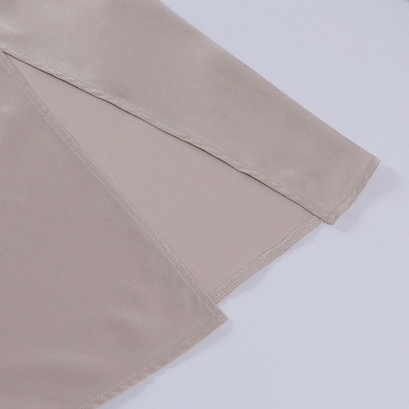 Robe longue élégante pour femmes | Décolleté en V, coupe ajustée | Fente à la cuisse, stylée pour le soir et les occasions spéciales
