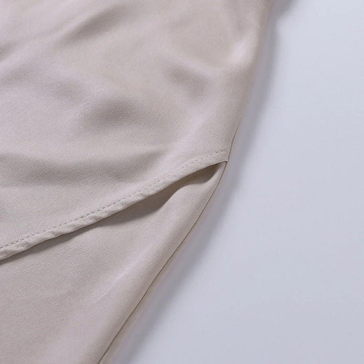 Robe longue élégante pour femmes | Décolleté en V, coupe ajustée | Fente à la cuisse, stylée pour le soir et les occasions spéciales