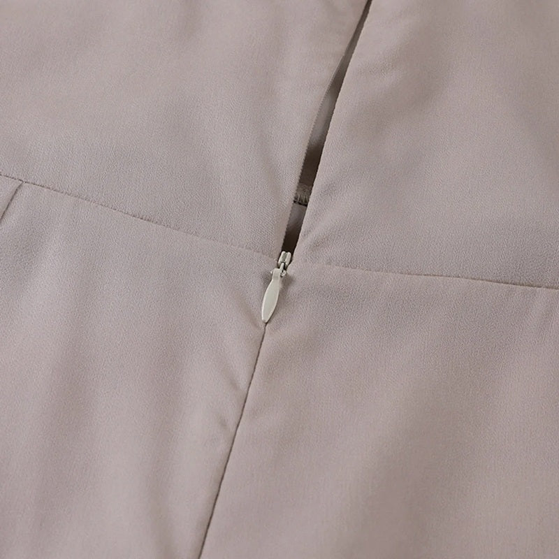 Robe longue élégante pour femmes | Décolleté en V, coupe ajustée | Fente à la cuisse, stylée pour le soir et les occasions spéciales
