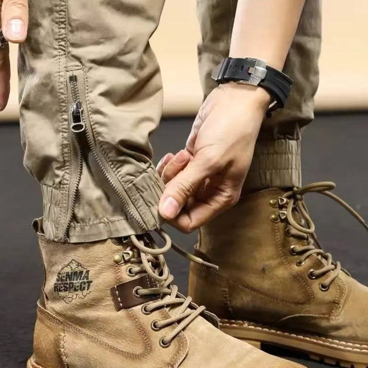 Herren Tactical Joggerhose | Robust &amp; leicht für Outdoor &amp; Alltag | Verstellbare Passform, Military-Style, funktional