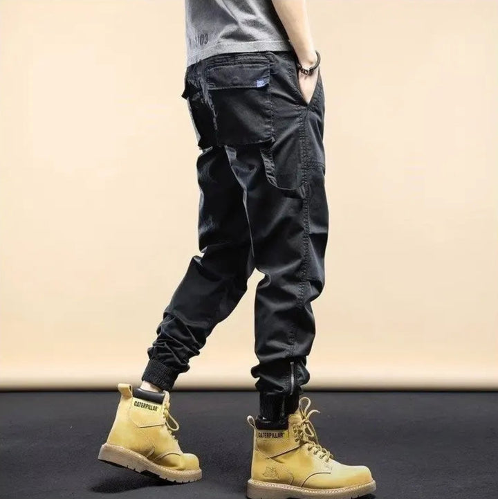 Herren Tactical Joggerhose | Robust &amp; leicht für Outdoor &amp; Alltag | Verstellbare Passform, Military-Style, funktional