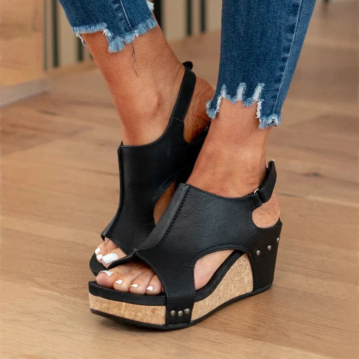 Damen Freizeitsandalen mit Memory-Schaum | Ergonomisch &amp; verstellbar für maximalen Komfort | Marelli™