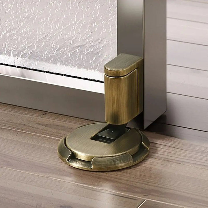 Magnetischer Türstopper rostfrei – stoppt Zuschlagen sofort | Kleben oder Schrauben | Schutz für Wände &amp; Finger