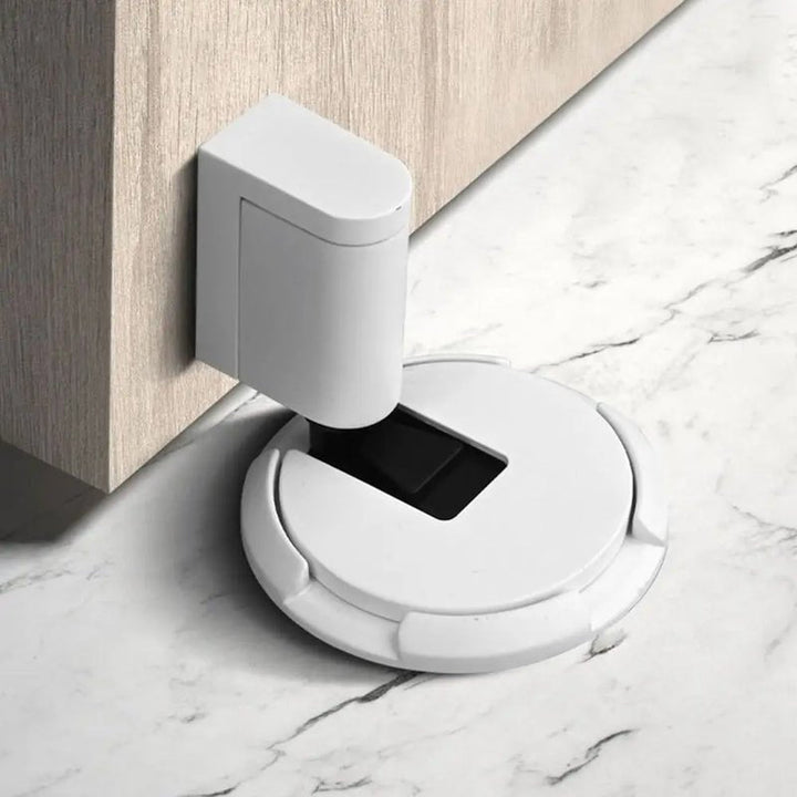 Magnetischer Türstopper rostfrei – stoppt Zuschlagen sofort | Kleben oder Schrauben | Schutz für Wände &amp; Finger