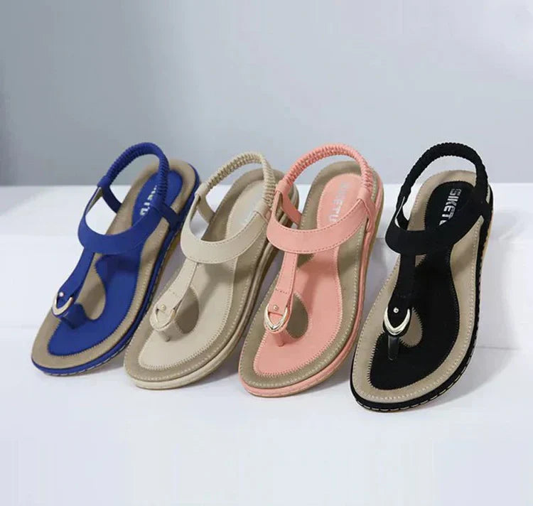 Damen Flache Sandalen | Sommerlich &amp; Bequem | Lässig &amp; Vielseitig