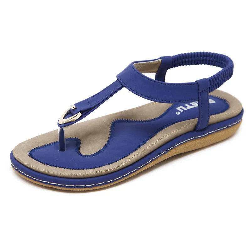 Damen Flache Sandalen | Sommerlich &amp; Bequem | Lässig &amp; Vielseitig