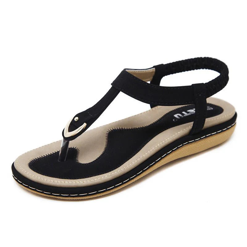 Damen Flache Sandalen | Sommerlich &amp; Bequem | Lässig &amp; Vielseitig
