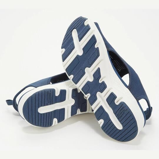 Orthopädische Damen Sandalen mit Memory-Foam | 3 cm Absatz, rutschfest | Weiches Fußbett, bequem für Alltag &amp; Urlaub
