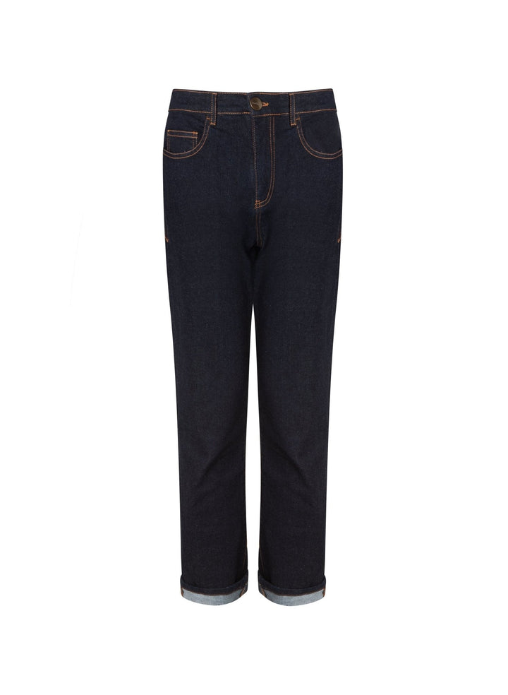 Damen Boyfriend Jeans | Bio-Baumwoll-Denim mit Stretch und zulaufendem Bein