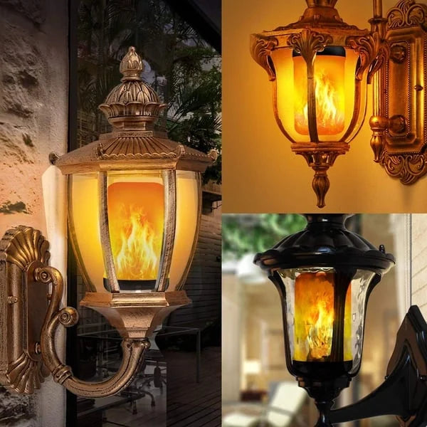 FlameLuxe™ - Lampe mit Feuereffekt