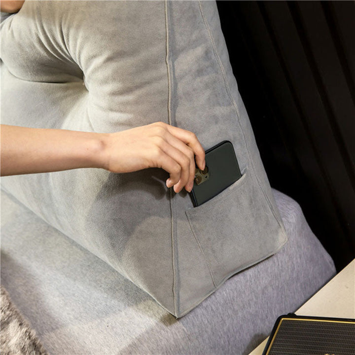Keil-Kissen fürs Bett &amp; Sofa | Rücken- &amp; Nackenstütze beim Sitzen