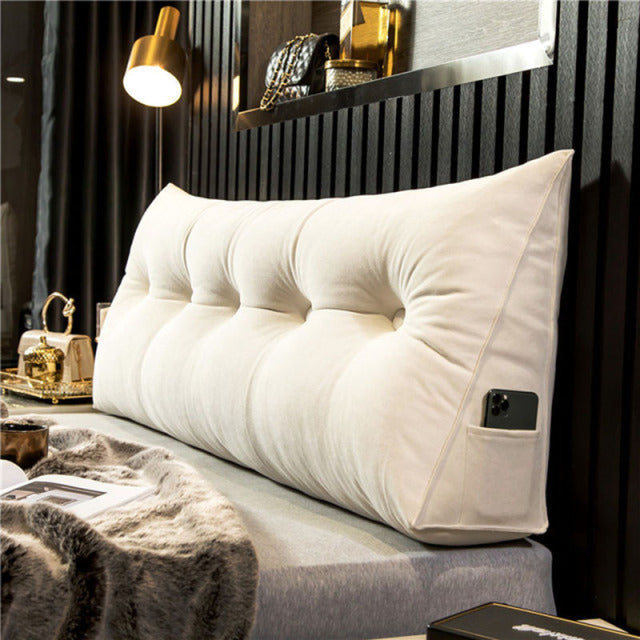 Keil-Kissen fürs Bett &amp; Sofa | Rücken- &amp; Nackenstütze beim Sitzen