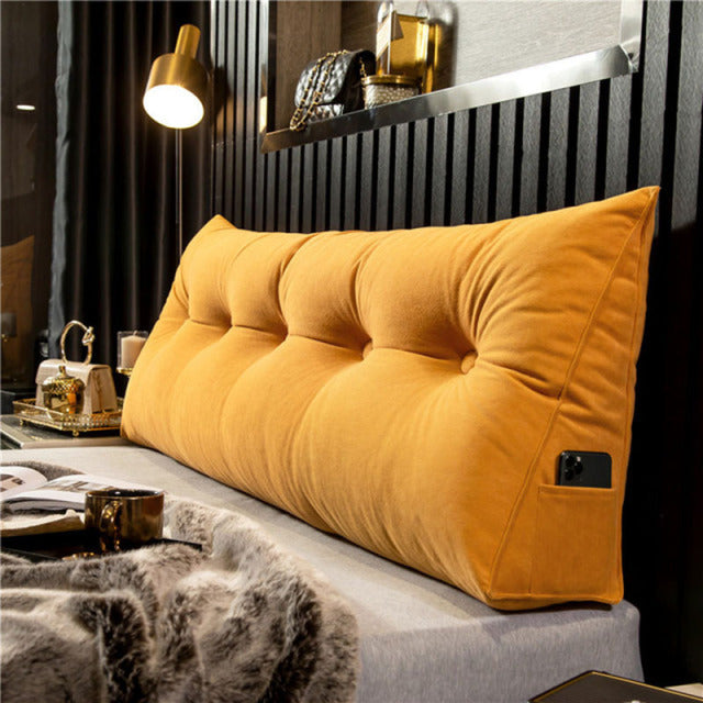 Keil-Kissen fürs Bett &amp; Sofa | Rücken- &amp; Nackenstütze beim Sitzen