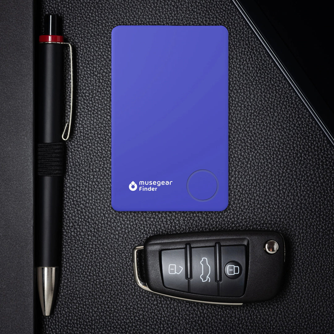 Bluetooth Schlüsselfinder mit App | musegear finder mit akustischem Signal, Standortanzeige und Handyortung | Ohne Abonnement