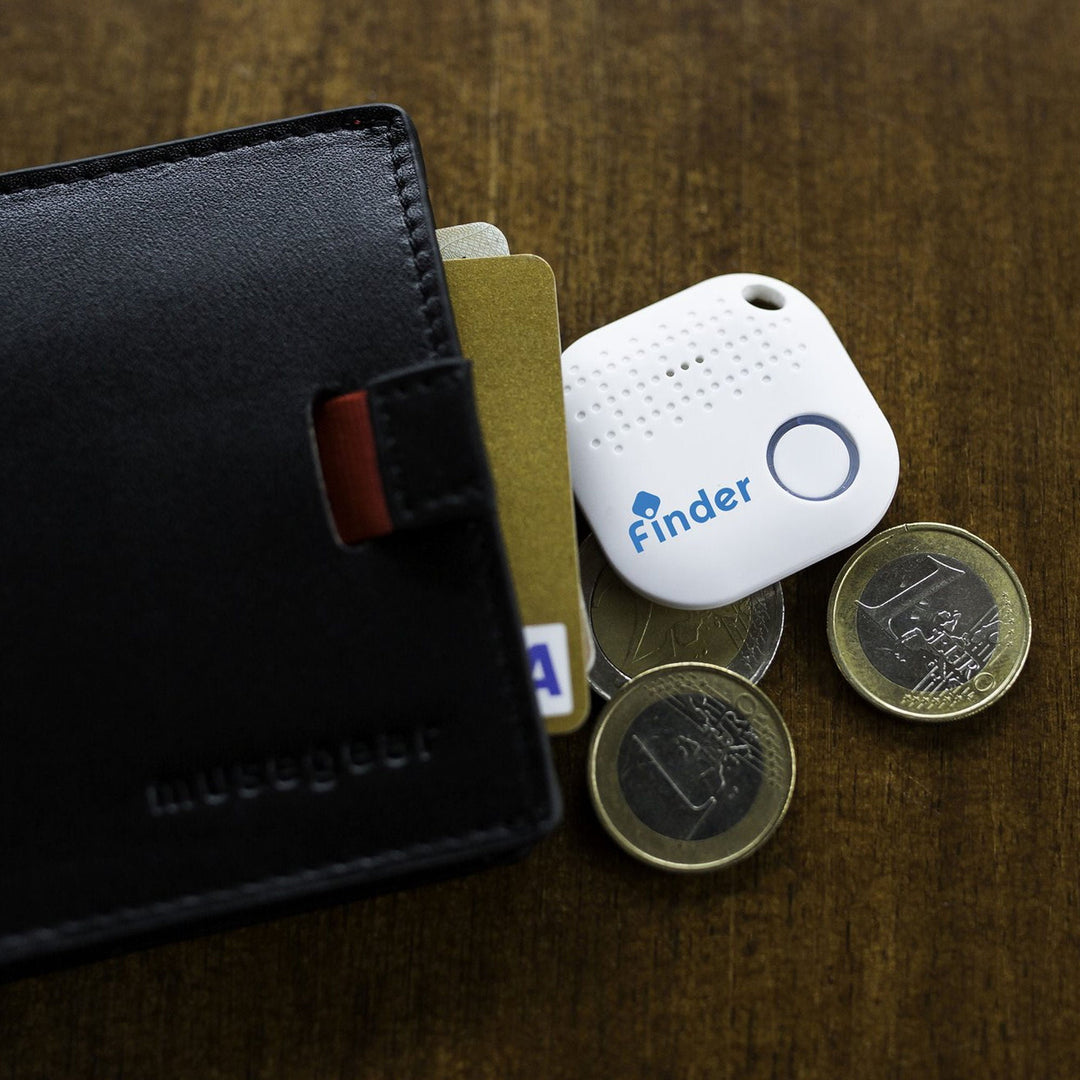 Bluetooth Schlüsselfinder mit App | musegear finder mit akustischem Signal, Standortanzeige und Handyortung | Ohne Abonnement