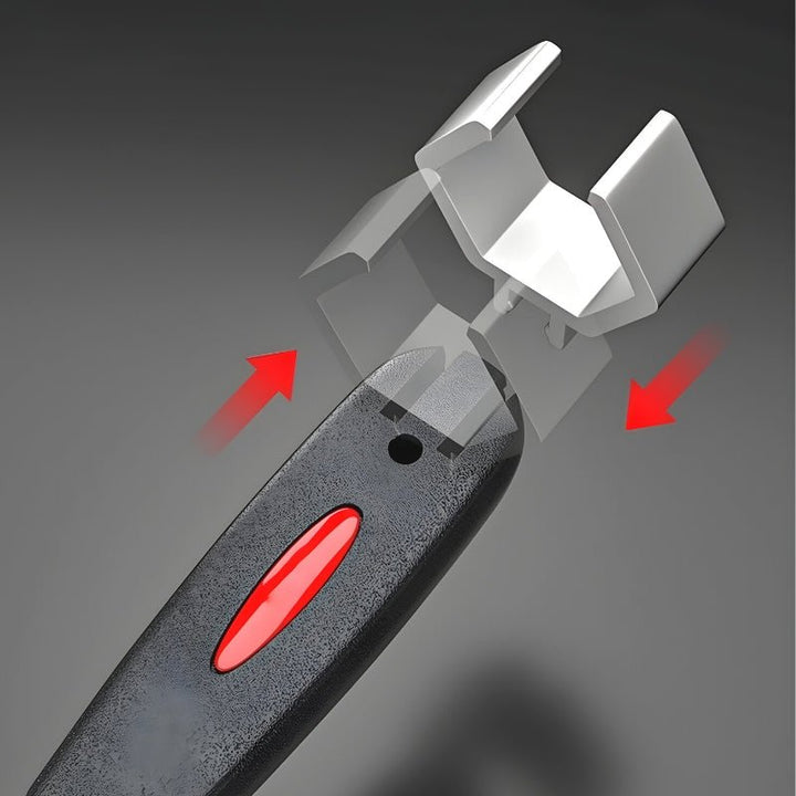 Rohrzange für Sanitärarbeiten mit ergonomischem Griff | Werkzeug für enge Stellen und präzise Montage
