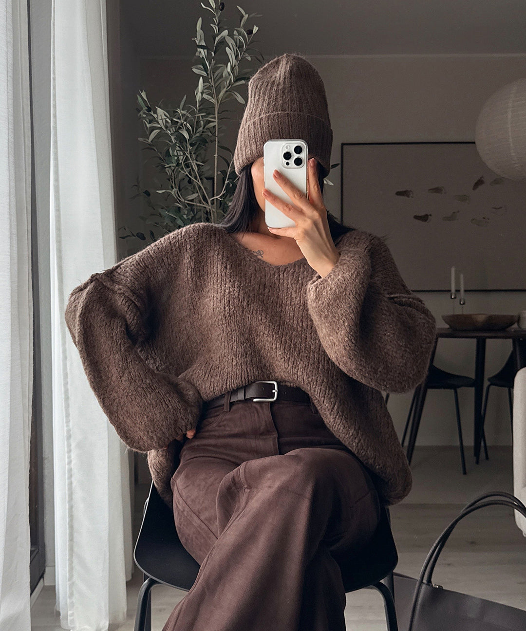 Damen Mütze | Weiche Strickmütze für Herbst &amp; Winter