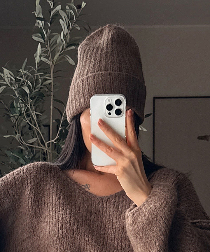 Damen Mütze | Weiche Strickmütze für Herbst &amp; Winter