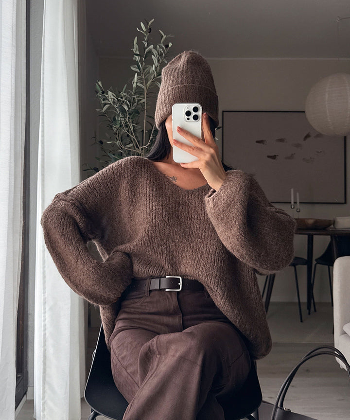 Damen Mütze | Weiche Strickmütze für Herbst &amp; Winter