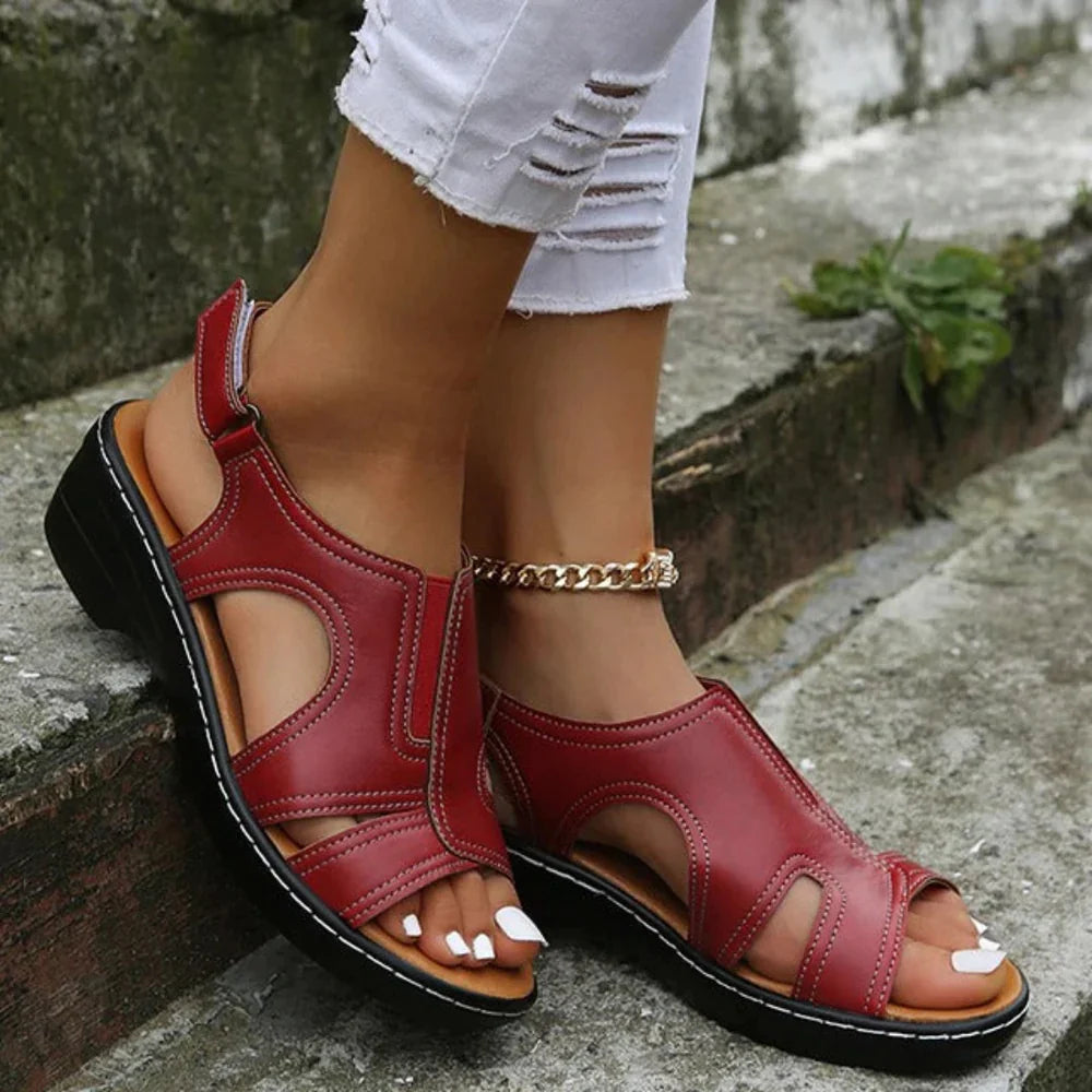 OrthoGrace™ – Damen Sandalen mit Orthopädischem Fußbett