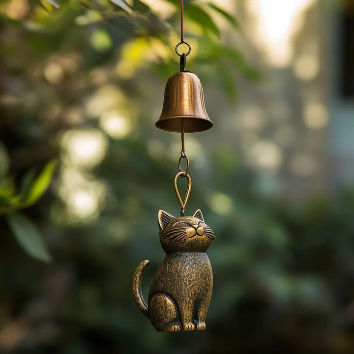 ChimeWhiskers – Cat wind chime gift for Mother’s Day