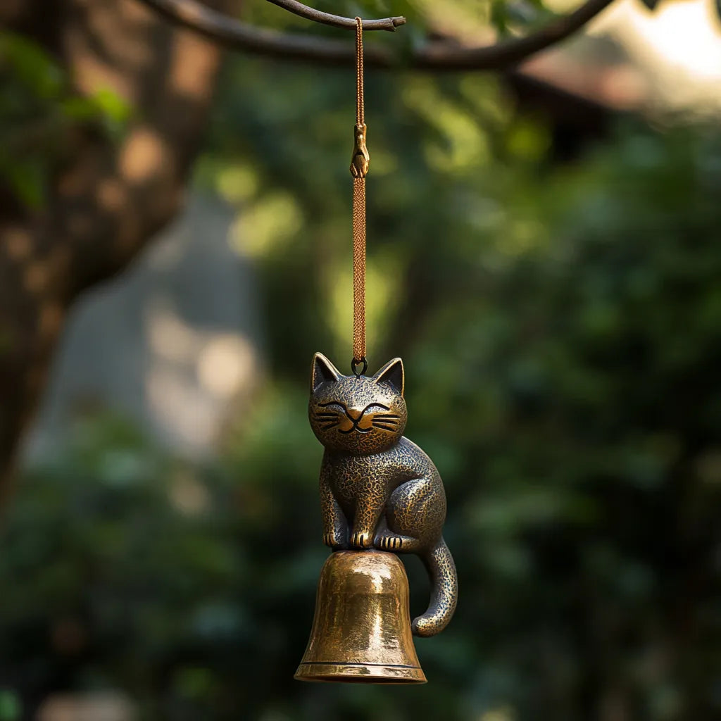 ChimeWhiskers – Cat wind chime gift for Mother’s Day