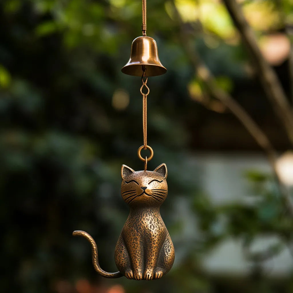 ChimeWhiskers – Cat wind chime gift for Mother’s Day