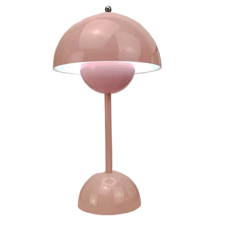 Kabellose Retro Tischlampe mit Akku | Warmweißes LED-Licht | 3-stufig dimmbar | Touch-Steuerung | Bis 10 Std. | 25 × 13 cm